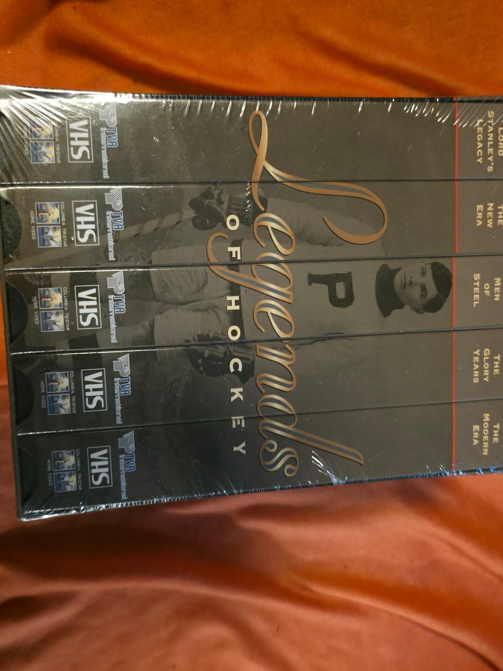 4/$97 Deal! Vintage Legends of Hockey VHS Box Set - Unopened